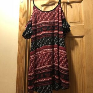 Off the shoulder dress